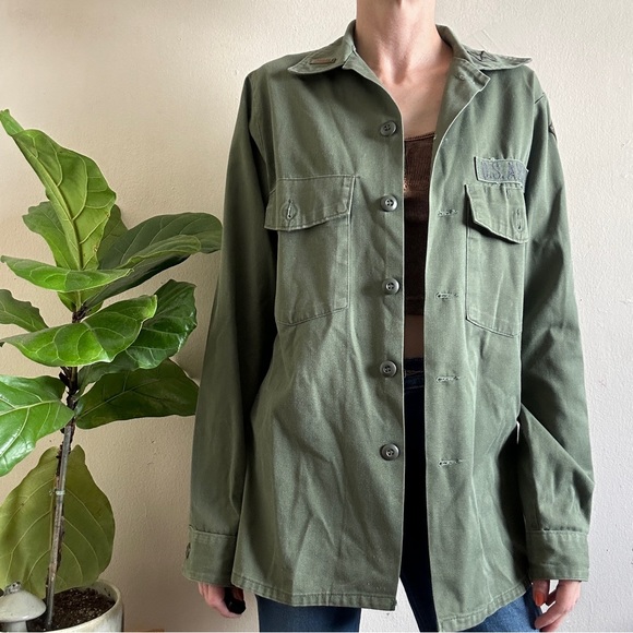 Vintage Fatigue Utility Shirt - Picture 3 of 6